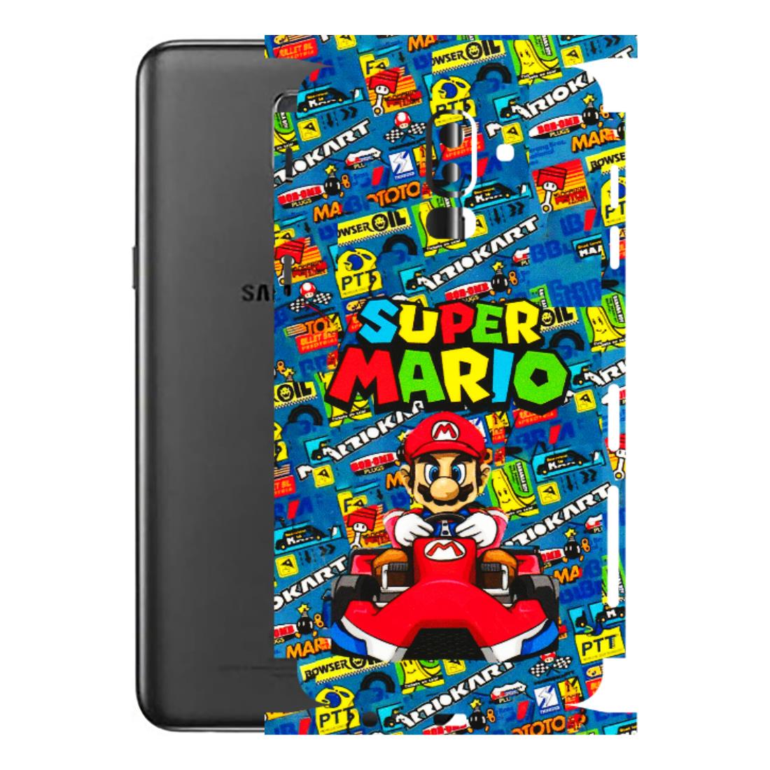 Samsung M/F/Note/Flip and C Phone Skins (All Models) - Super Mario Kart - 3D Embossed Finish (L-140) Samsung Galaxy J8 2018