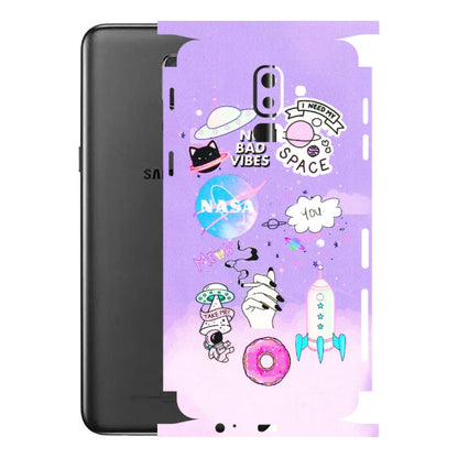 Samsung M/F/Note/Flip and C Phone Skins (All Models) - I Need My Nasa Skin - 3D Embossed Finish (L-149) Samsung Galaxy J8 2018