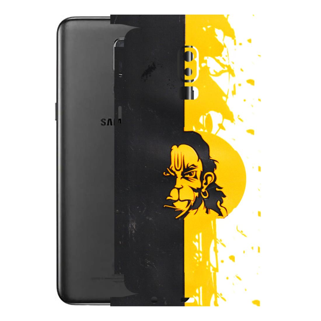 Samsung M/F/Note/Flip and C Phone Skins (All Models) - Bajrangbali - 3D Embossed Finish (L-151) Samsung Galaxy J8 2018