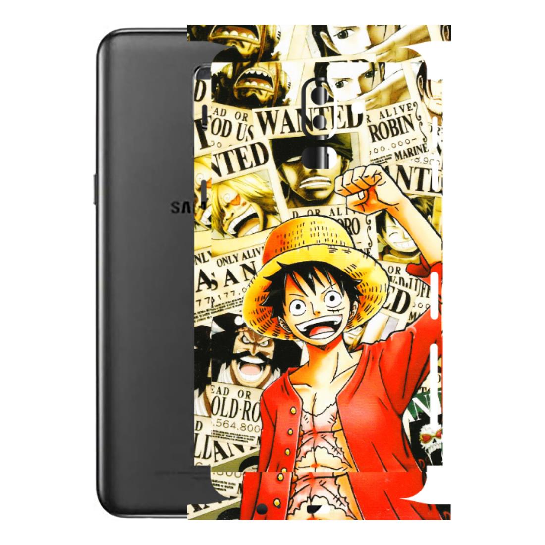 Samsung M/F/Note/Flip and C Phone Skins (All Models) - Luffy Anime - 3D Embossed Finish (L-177) Samsung Galaxy J8 2018