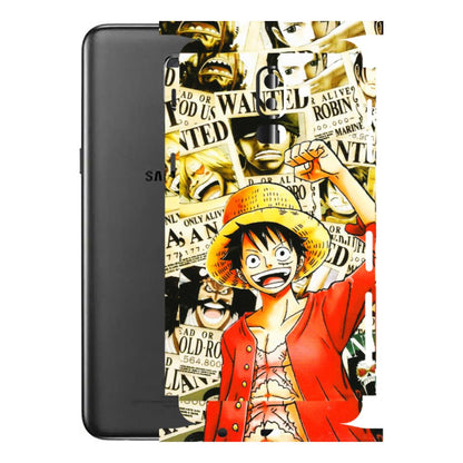 Samsung M/F/Note/Flip and C Phone Skins (All Models) - Luffy Anime - 3D Embossed Finish (L-177) Samsung Galaxy J8 2018
