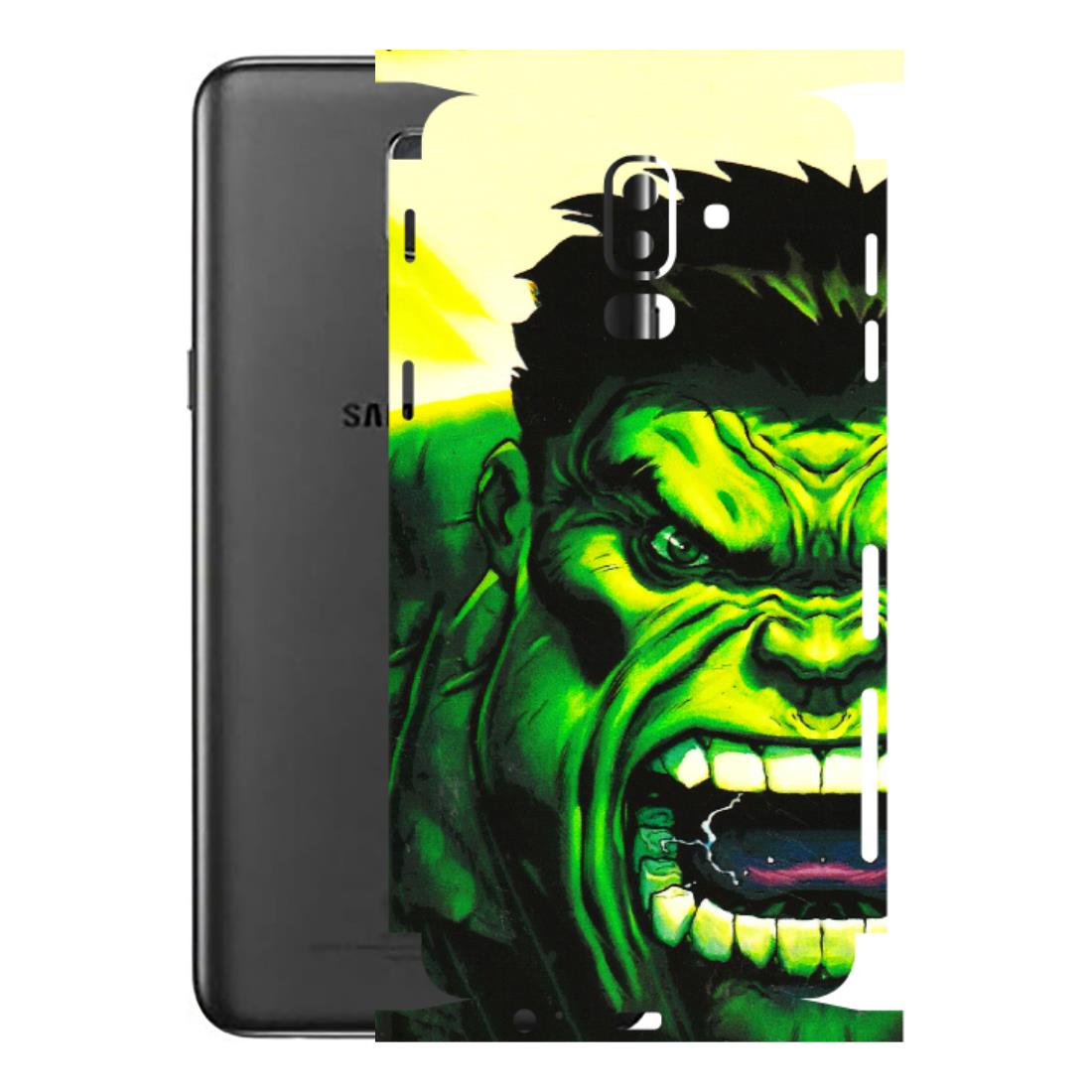 Samsung M/F/Note/Flip and C Phone Skins (All Models) - Hulk - 3D Embossed Finish (L-180) Samsung Galaxy J8 2018