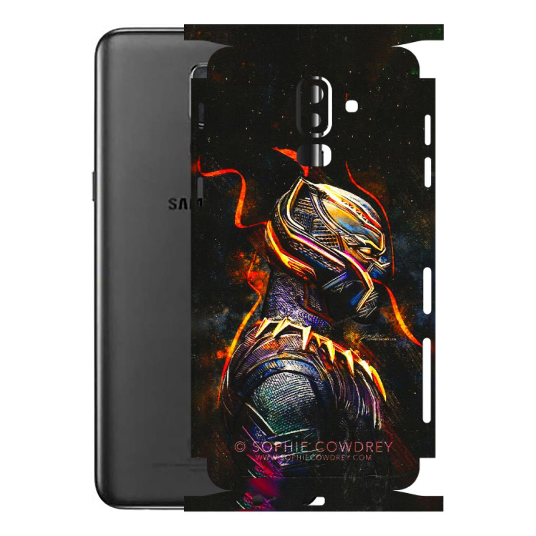 Samsung M/F/Note/Flip and C Phone Skins (All Models) - Black Panther - 3D Embossed Finish (L-190) Samsung Galaxy J8 2018