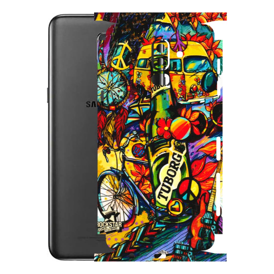 Samsung M/F/Note/Flip and C Phone Skins (All Models) - Cool Beer Bottle - 3D Embossed Finish (L-193) Samsung Galaxy J8 2018