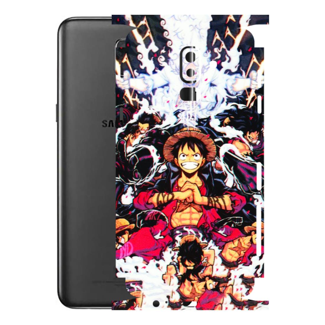 Samsung M/F/Note/Flip and C Phone Skins (All Models) - Luffy Anime Character - 3D Embossed Finish (L-203) Samsung Galaxy J8 2018