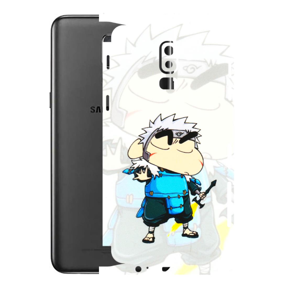 Samsung M/F/Note/Flip and C Phone Skins (All Models) - Angry Young Shinchan - 3D Embossed Finish (L-226) Samsung Galaxy J8 2018
