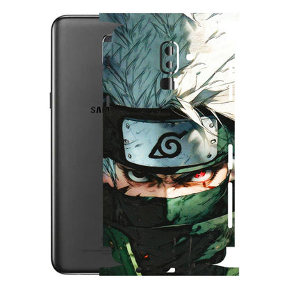 Samsung M/F/Note/Flip and C Phone Skins (All Models) - Kakashi Red Eye Focus - 3D Embossed Finish (L-227) Samsung Galaxy J8 2018