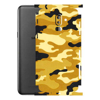 Samsung M/F/Note/Flip and C Phone Skins (All Models) - Indian Camo - 3D Embossed Finish (L-228) Samsung Galaxy J8 2018