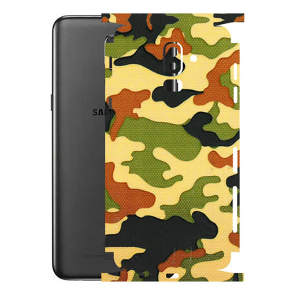 Samsung M/F/Note/Flip and C Phone Skins (All Models) - Indian Military - 3D Embossed Finish (L-234) Samsung Galaxy J8 2018