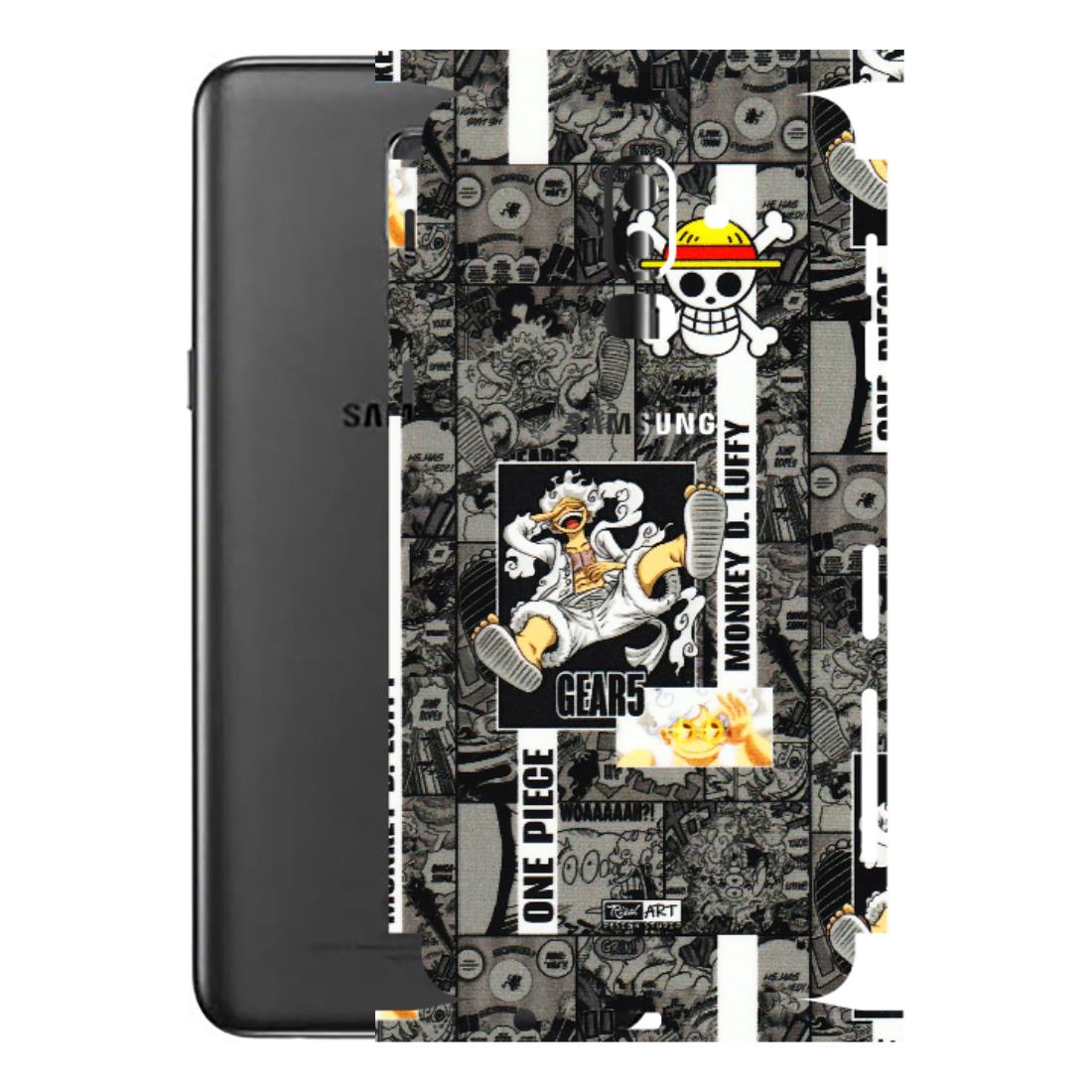 Samsung M/F/Note/Flip and C Phone Skins (All Models) - Cuffy Anime MonkeyCamic - 3D Embossed Finish (L-242) Samsung Galaxy J8 2018