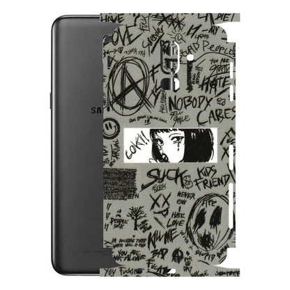 Samsung M/F/Note/Flip and C Phone Skins (All Models) - Never Have Love Anime - 3D Embossed Finish (L-260) Samsung Galaxy J8 2018
