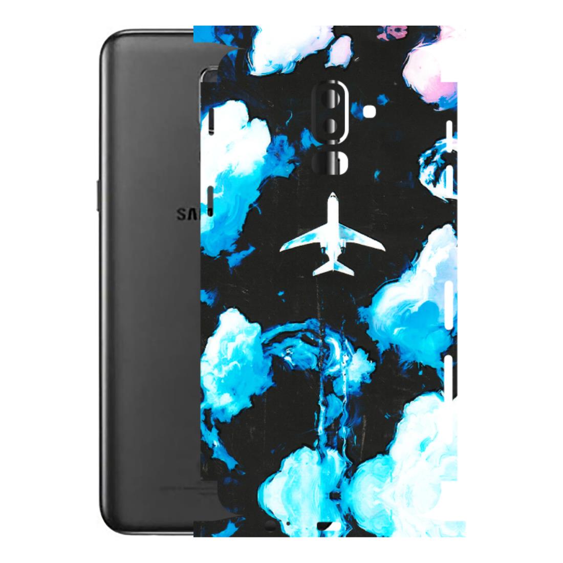 Samsung M/F/Note/Flip and C Phone Skins (All Models) - Travel In Airline - 3D Embossed Finish (L-264) Samsung Galaxy J8 2018