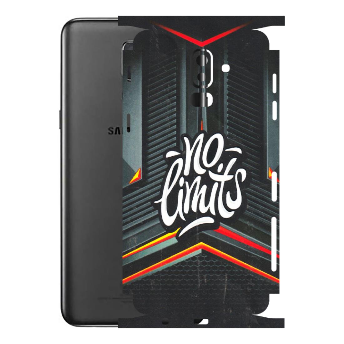 Samsung M/F/Note/Flip and C Phone Skins (All Models) - No Limits - 3D Embossed Finish (L-286) Samsung Galaxy J8 2018