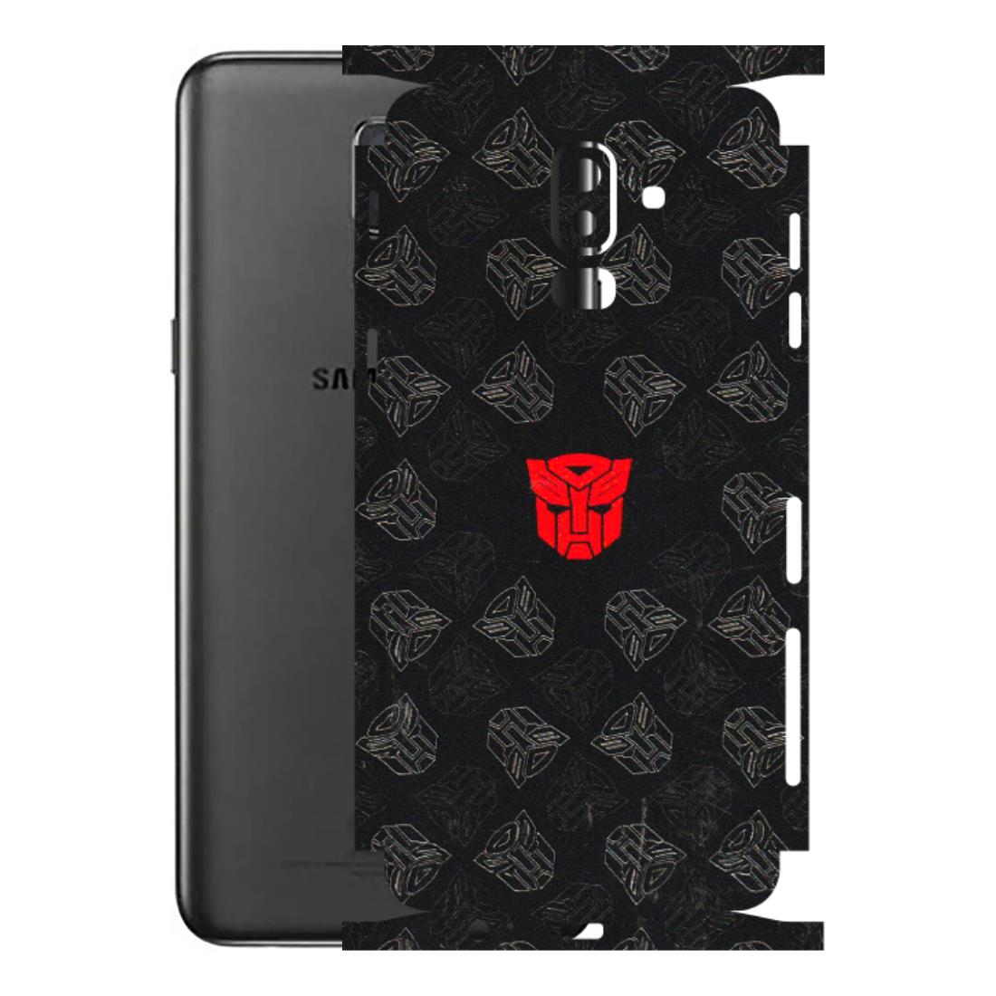 Samsung M/F/Note/Flip and C Phone Skins (All Models) - Transformers Devastation - 3D Embossed Finish (L-301) Samsung Galaxy J8 2018