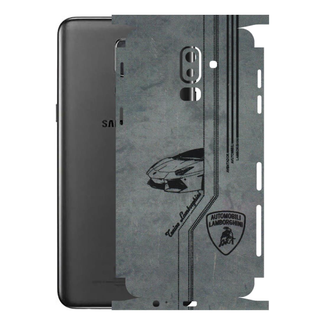 Samsung M/F/Note/Flip and C Phone Skins (All Models) - New Lamborgini Aventador - 3D Embossed Finish (L-321) Samsung Galaxy J8 2018