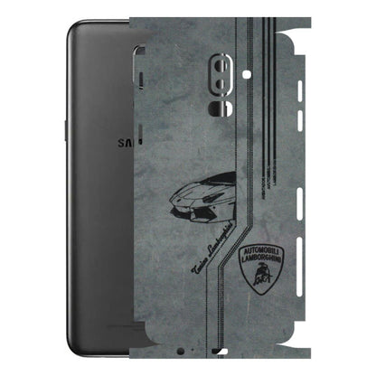 Samsung M/F/Note/Flip and C Phone Skins (All Models) - New Lamborgini Aventador - 3D Embossed Finish (L-321) Samsung Galaxy J8 2018