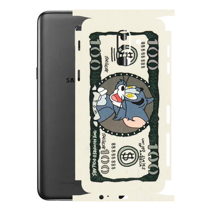 Samsung M/F/Note/Flip and C Phone Skins (All Models) - Tom Hundred Dollar - 3D Embossed Finish (L-324) Samsung Galaxy J8 2018