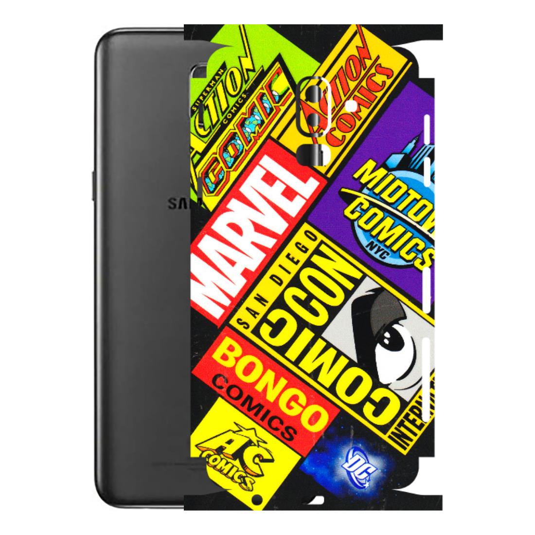 Samsung M/F/Note/Flip and C Phone Skins (All Models) - Bongo Comic Con - 3D Embossed Finish (L-325) Samsung Galaxy J8 2018