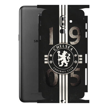 Samsung M/F/Note/Flip and C Phone Skins (All Models) - Chelsea Fan Club - 3D Embossed Finish (L-36) Samsung Galaxy J8 2018