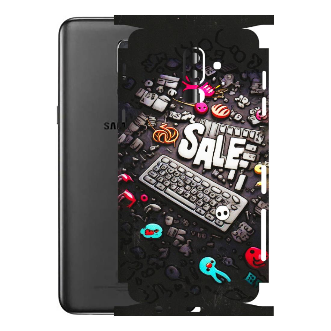 Samsung M/F/Note/Flip and C Phone Skins (All Models) - Gadgets Sale - 3D Embossed Finish (L-50) Samsung Galaxy J8 2018