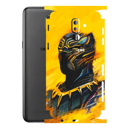 Samsung M/F/Note/Flip and C Phone Skins (All Models) - Yellow Panther - 3D Embossed Finish (L-54) Samsung Galaxy J8 2018