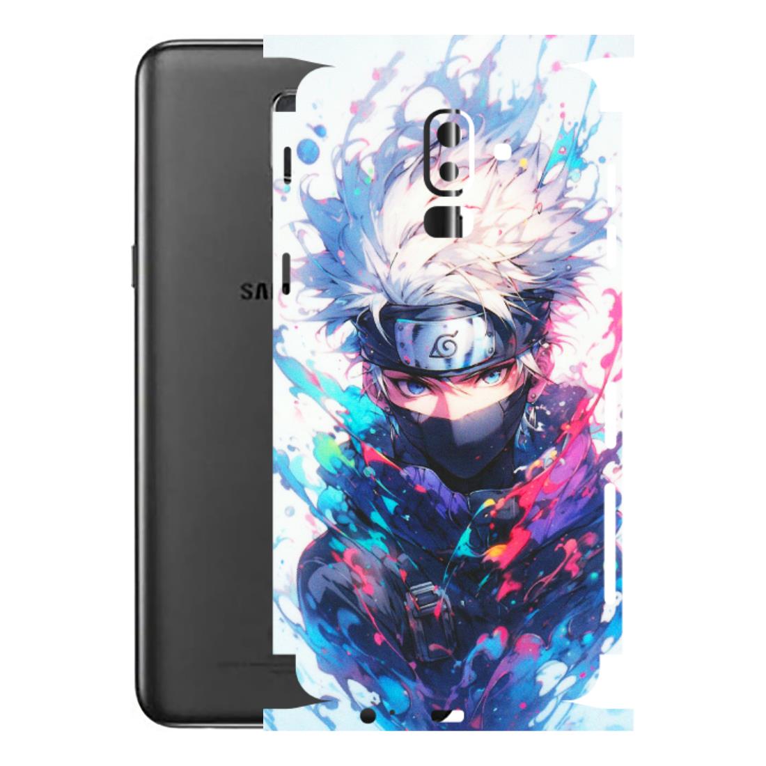 Samsung M/F/Note/Flip and C Phone Skins (All Models) - Naruto Face Mask - Matte Finish (M-03) Samsung Galaxy J8 2018
