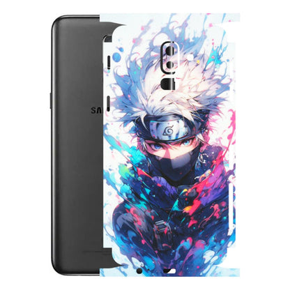 Samsung M/F/Note/Flip and C Phone Skins (All Models) - Naruto Face Mask - Matte Finish (M-03) Samsung Galaxy J8 2018