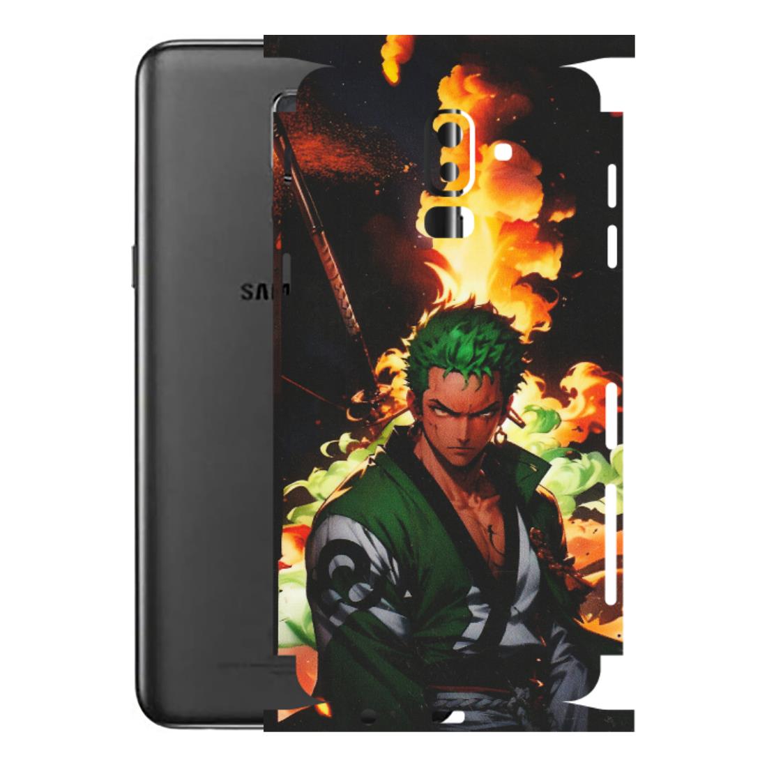 Samsung M/F/Note/Flip and C Phone Skins (All Models) - Roronoa Zoro - Matte Finish (M-102) Samsung Galaxy J8 2018