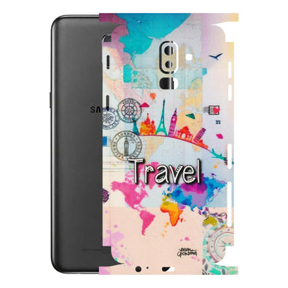 Samsung M/F/Note/Flip and C Phone Skins (All Models) - Travel The Wonders - Matte Finish (M-108) Samsung Galaxy J8 2018