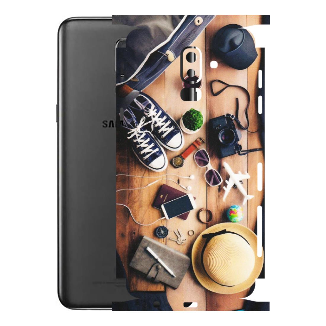 Samsung M/F/Note/Flip and C Phone Skins (All Models) - Travel Wanderlust - Matte Finish (M-133) Samsung Galaxy J8 2018