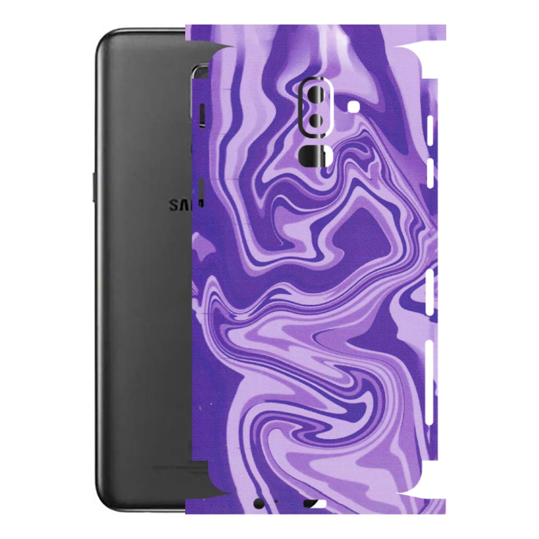 Samsung M/F/Note/Flip and C Phone Skins (All Models) - Hazy Purple Nights - Matte Finish (M-14) Samsung Galaxy J8 2018