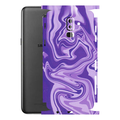 Samsung M/F/Note/Flip and C Phone Skins (All Models) - Hazy Purple Nights - Matte Finish (M-14) Samsung Galaxy J8 2018