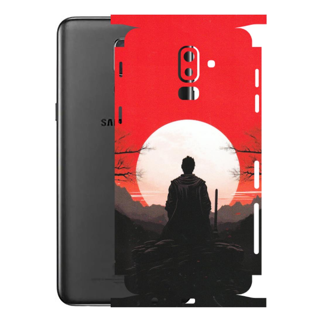 Samsung M/F/Note/Flip and C Phone Skins (All Models) - Samurai Anime - Matte Finish (M-141) Samsung Galaxy J8 2018
