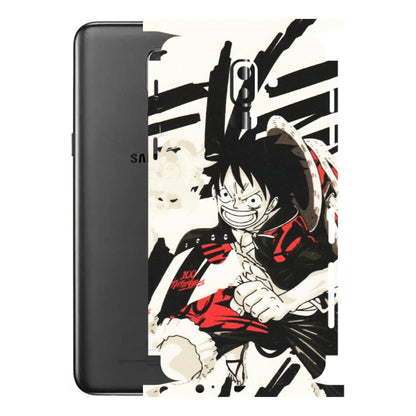 Samsung M/F/Note/Flip and C Phone Skins (All Models) - Monkey D.Luffy Manga Anime - Matte Finish (M-145) Samsung Galaxy J8 2018