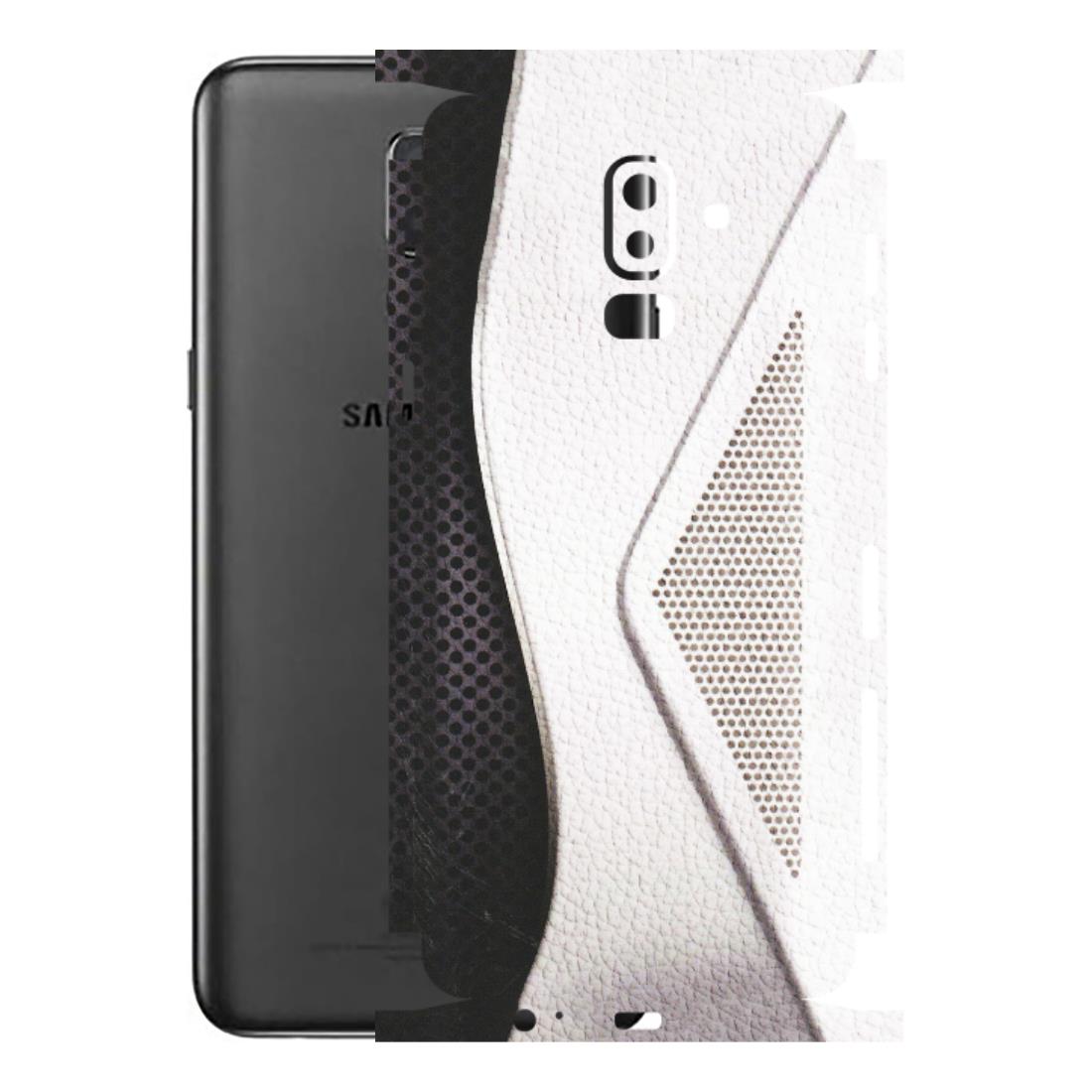 Samsung M/F/Note/Flip and C Phone Skins (All Models) - Black And White Iconic Convoy - Matte Finish (M-149) Samsung Galaxy J8 2018