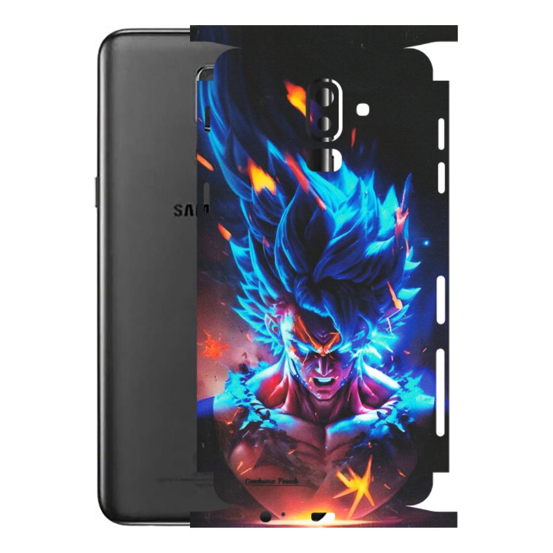 Samsung M/F/Note/Flip and C Phone Skins (All Models) - Angry Goku Dragon Ball Anime - Matte Finish (M-150) Samsung Galaxy J8 2018