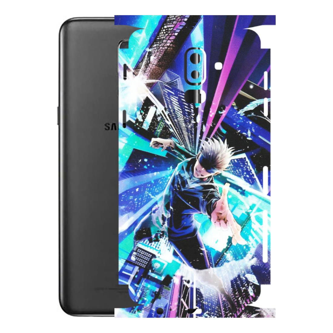 Samsung M/F/Note/Flip and C Phone Skins (All Models) - Manga Action Jujustu Kaisen Anime - Matte Finish (M-155) Samsung Galaxy J8 2018