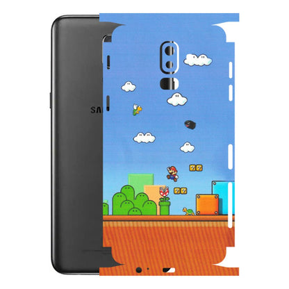 Samsung M/F/Note/Flip and C Phone Skins (All Models) - Mario Game Scene - Matte Finish (M-24) Samsung Galaxy J8 2018