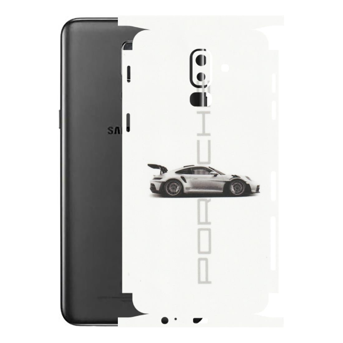 Samsung M/F/Note/Flip and C Phone Skins (All Models) - Porche Car Lover - Matte Finish (M-31) Samsung Galaxy J8 2018