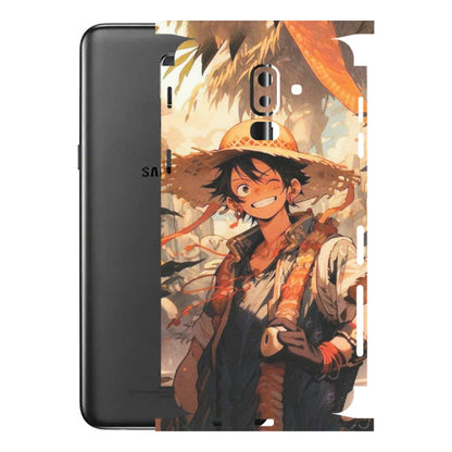 Samsung M/F/Note/Flip and C Phone Skins (All Models) - Anime Character Smile - Matte Finish (M-33) Samsung Galaxy J8 2018