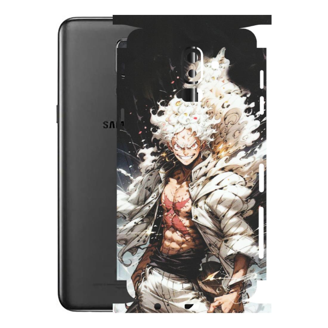 Samsung M/F/Note/Flip and C Phone Skins (All Models) - Anime Angry Classy Character - Matte Finish (M-34) Samsung Galaxy J8 2018