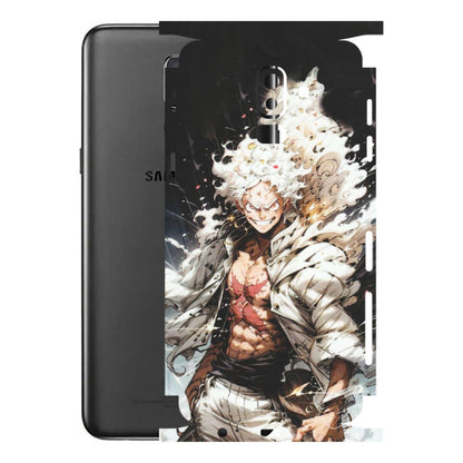 Samsung M/F/Note/Flip and C Phone Skins (All Models) - Anime Angry Classy Character - Matte Finish (M-34) Samsung Galaxy J8 2018