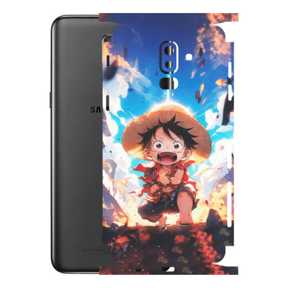 Samsung M/F/Note/Flip and C Phone Skins (All Models) - Toon One Piece Cute Character - Matte Finish (M-35) Samsung Galaxy J8 2018