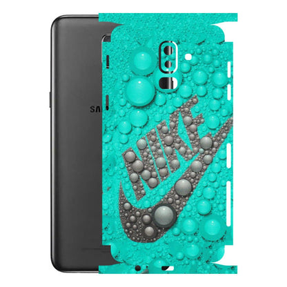 Samsung M/F/Note/Flip and C Phone Skins (All Models) - Shoe Brand Bubbles - Matte Finish (M-42) Samsung Galaxy J8 2018