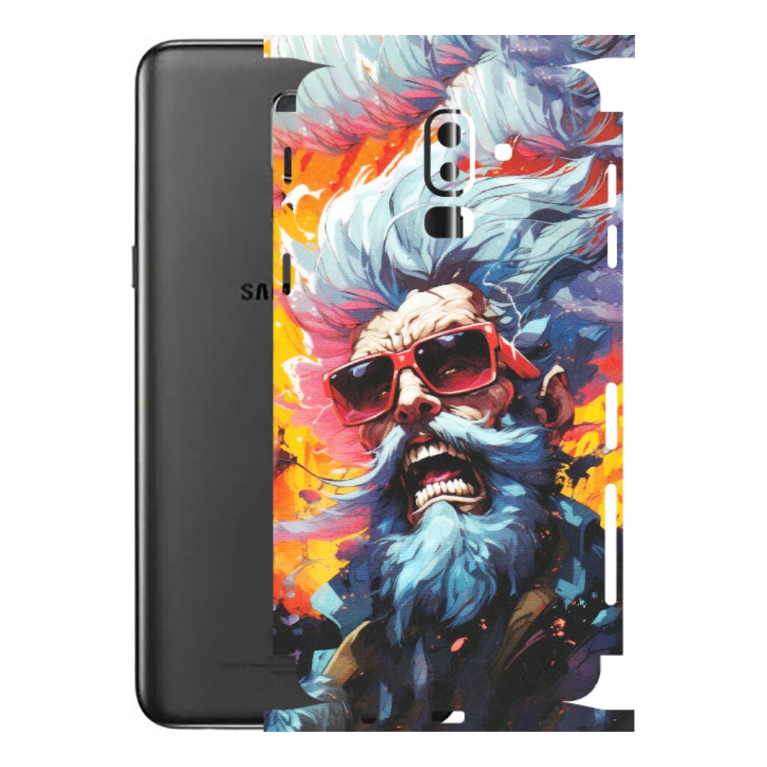 Samsung M/F/Note/Flip and C Phone Skins (All Models) - Daddy Cool Character - Matte Finish (M-43) Samsung Galaxy J8 2018