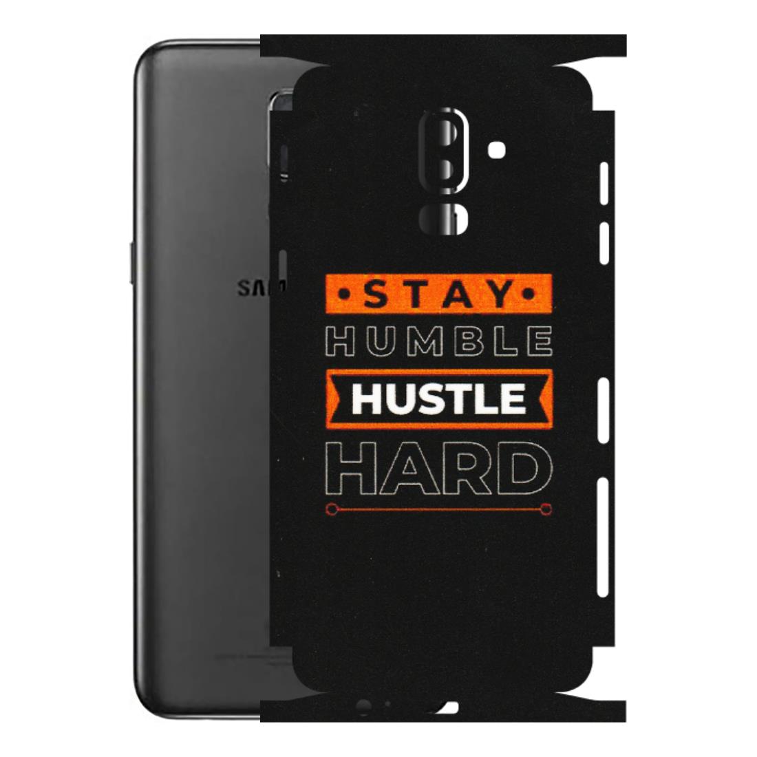 Samsung M/F/Note/Flip and C Phone Skins (All Models) - Stay Humble Stay Hard - Matte Finish (M-48) Samsung Galaxy J8 2018