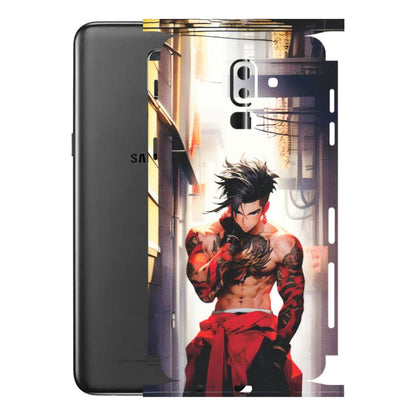 Samsung M/F/Note/Flip and C Phone Skins (All Models) - In the streets of Japan - Matte Finish (M-77) Samsung Galaxy J8 2018