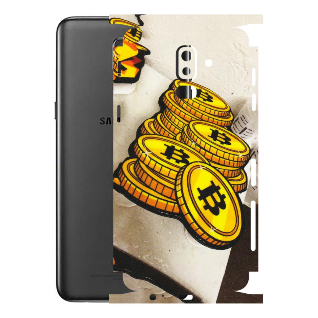 Samsung M/F/Note/Flip and C Phone Skins (All Models) - Billionaire Bitcoin Collection - Matte Finish (M-92) Samsung Galaxy J8 2018