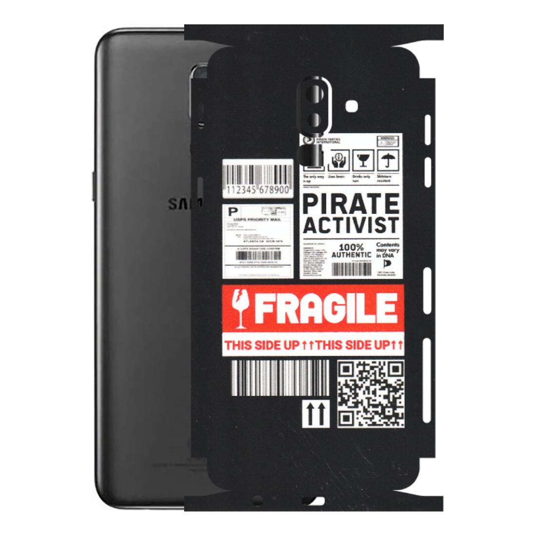 Samsung M/F/Note/Flip and C Phone Skins (All Models) - Handle With Care - Matte Finish (M-99) Samsung Galaxy J8 2018