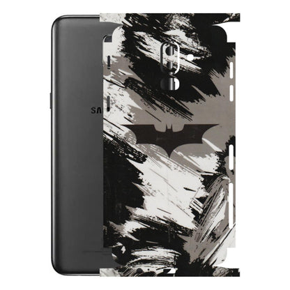 Samsung M/F/Note/Flip and C Phone Skins (All Models) - Batman Fleece DC - Transparent Finish (T-19) Samsung Galaxy J8 2018